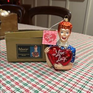 Kurt Adler I Love Lucy Ornament